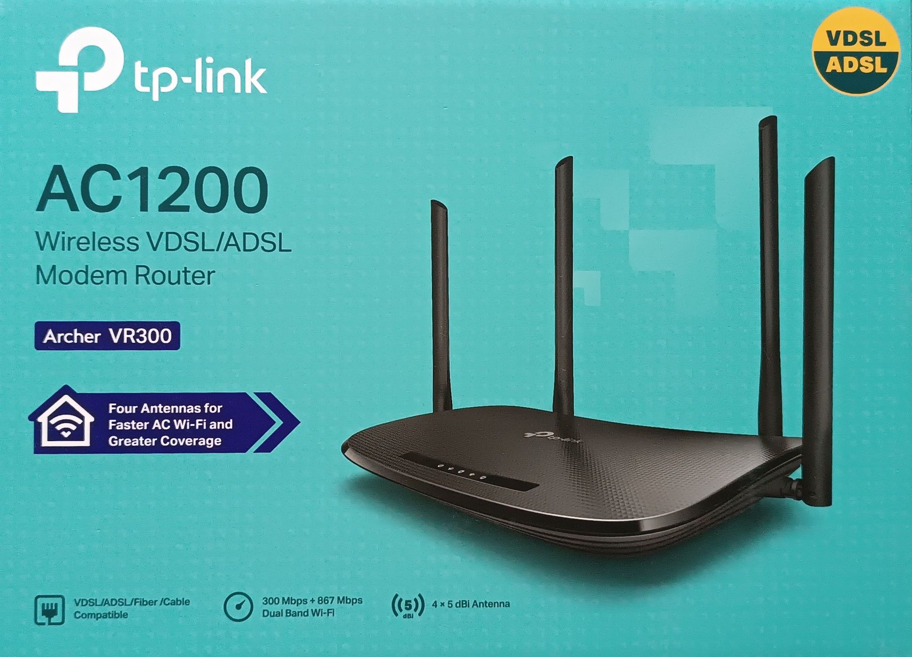 Маршрутизатор TP-Link WR 300  AC 1200