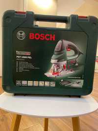 Електрически трион Bosch PST 1000 PEL + приставка