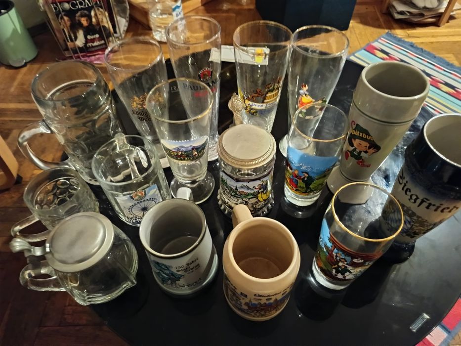 Чаши и халби за бира