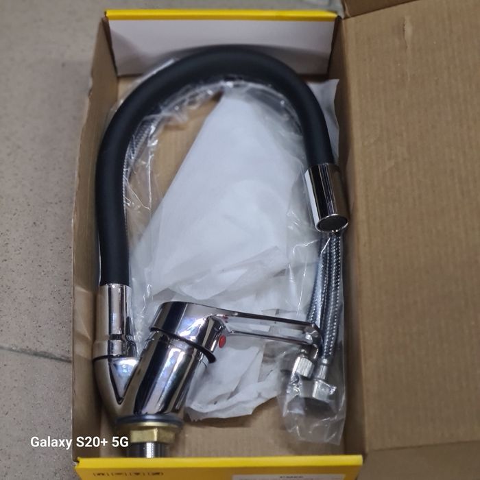 Baterie chiuveta neagra aliaj zinc+ABS