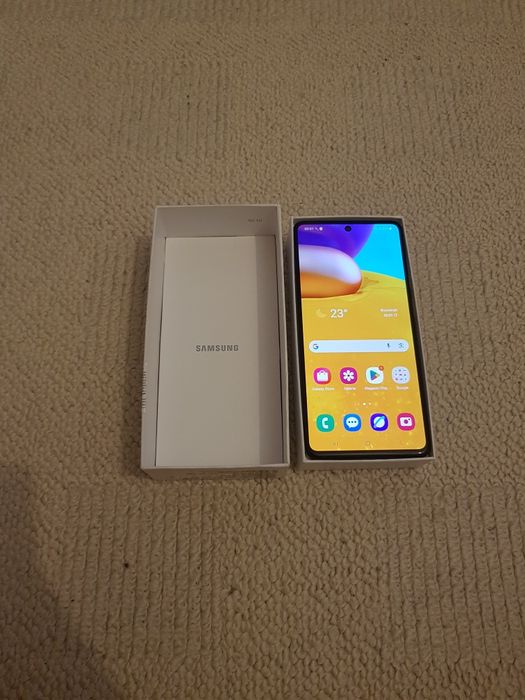 Telefon mobil Samsung Galaxy A71, Dual SIM, 128GB, 6GB RAM, 4G, Silver