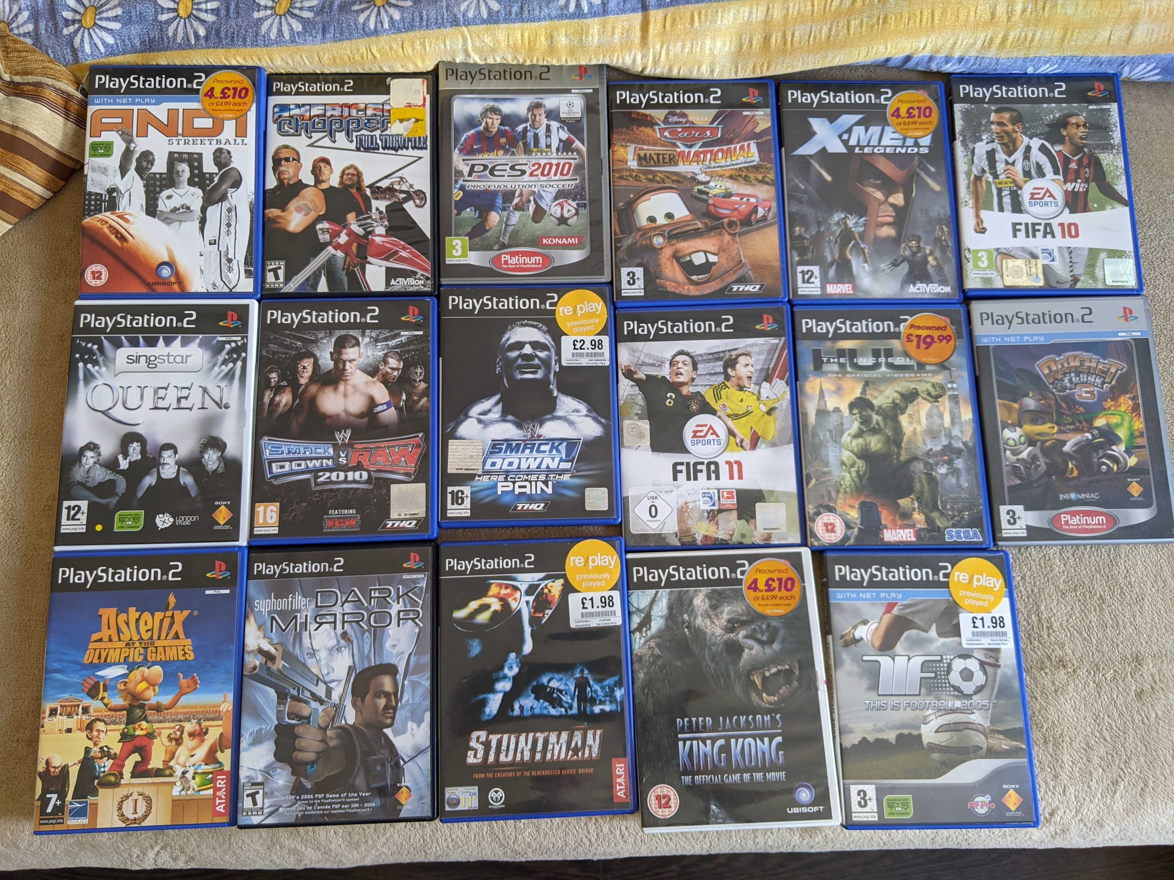 CDuri cu jocuri pentru diferite console ( PSP, PS2, PS3, Xbox )