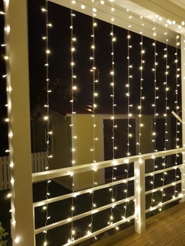 Лампички тип завеса с 300 LED 3×3м