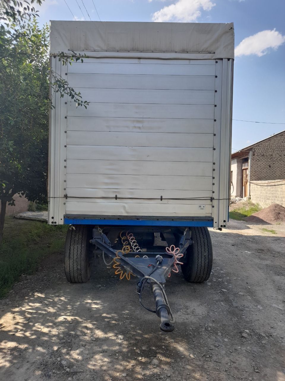 Прицеп SHMITS EVRO 50 куб тент шторка saf  мост