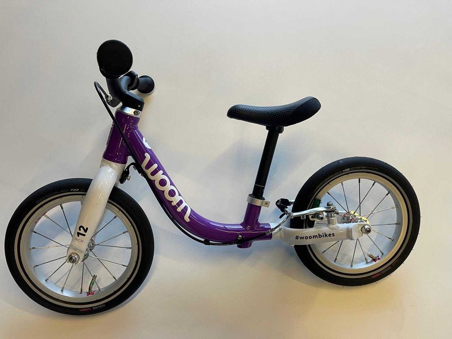 Bicicleta WOOM 1 + casca WOOM XS 46-50 cm - utilizate.