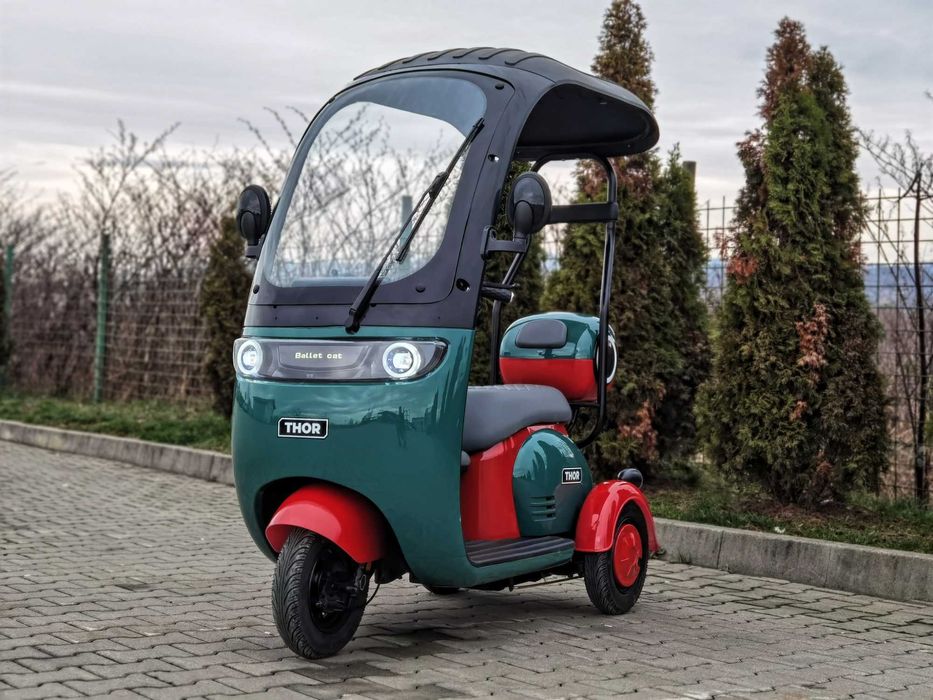 Tricicleta electrica THOR ELEGANCE nou triciclu electric nou Agramix