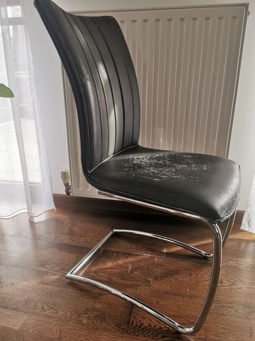 Scaune living gri 6buc