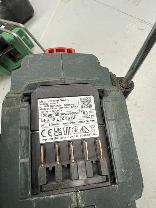 Pistol cuie metabo hitachi wurth 18v