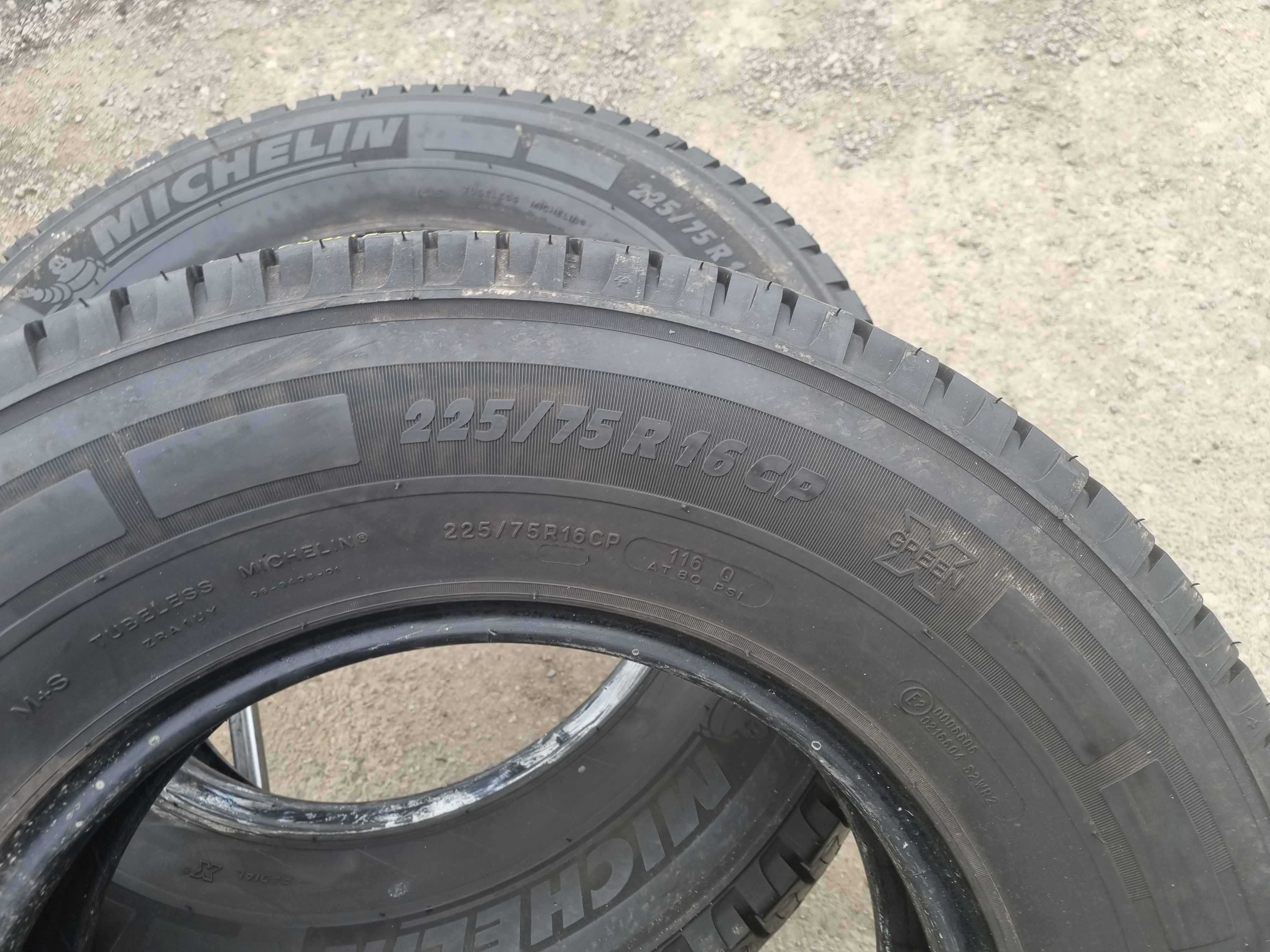 SET 2 Anvelope Vara 225/75 R16C MICHELIN Agilis Camping 116Q