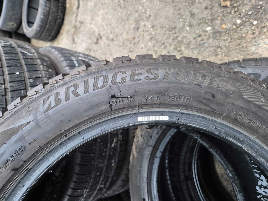 4 Anvelope de IARNA - 225/50/17 - BRIDGESTONE - STARE F BUNA DOT 2018