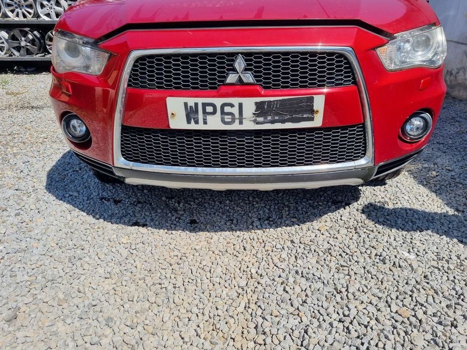 Bara fata Mitsubishi Outlander Facelift 2009 - 2012 Rosu 16j (1314) model cu spalatoare ...