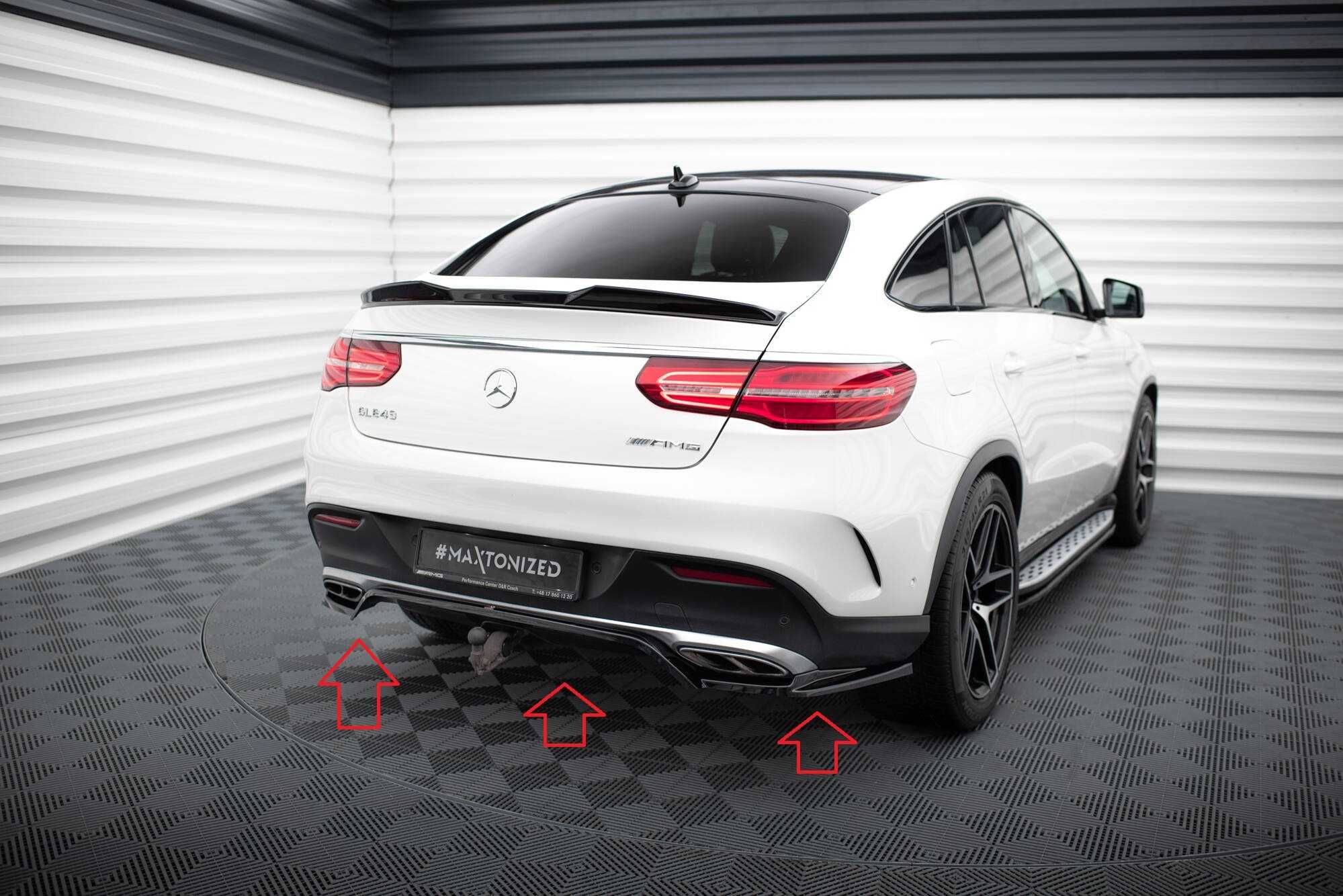 Pachet Body kit tuning Mercedes GLE Coupe AMG-Line C292 2015-2019 v3