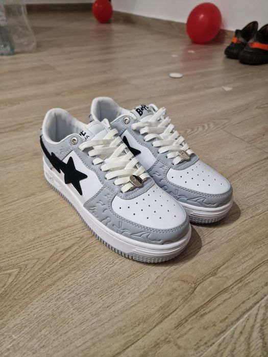 Bapesta Gray Black