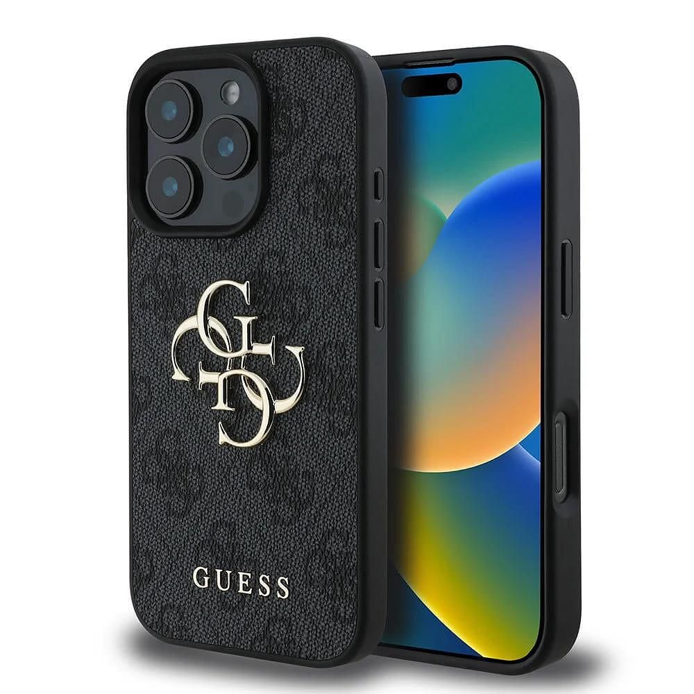 Guess hardcase 4g big logo – iphone 16 pro max – черен