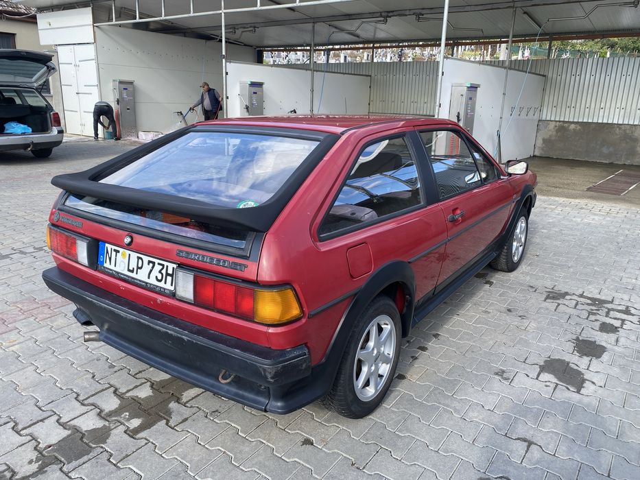 Volkswagen Scirocco GT/ 1.6i /trapa/istoric/retro