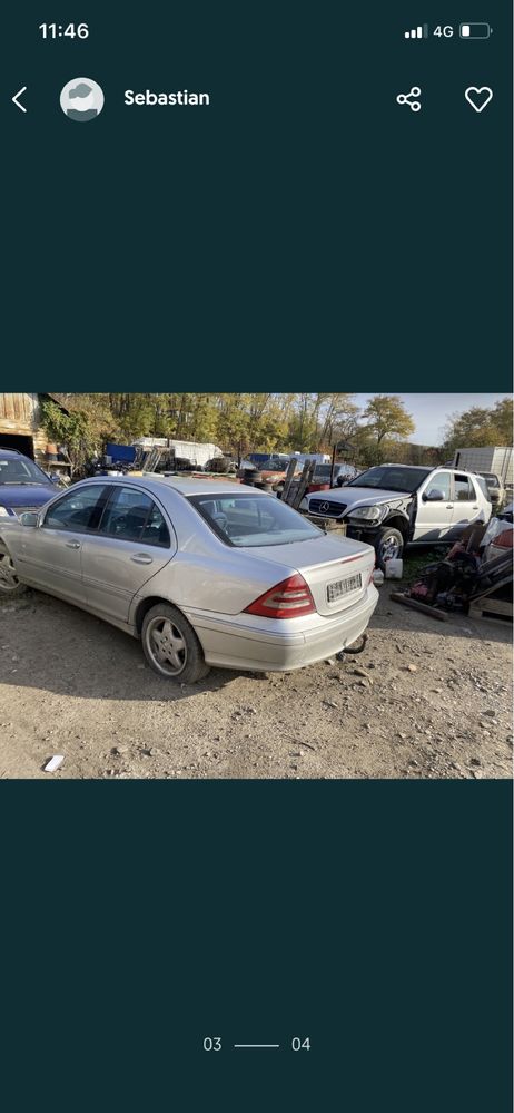 Piese Mercedes C Class w203 motor 2.2