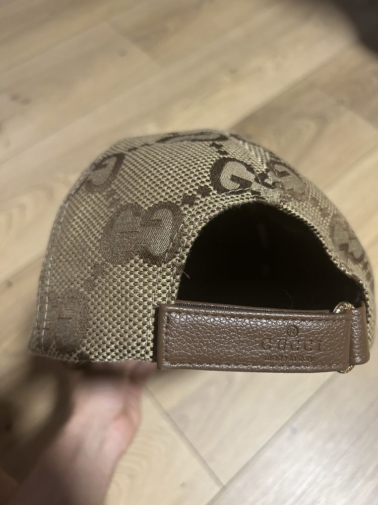 Sapca gucci pattern logo