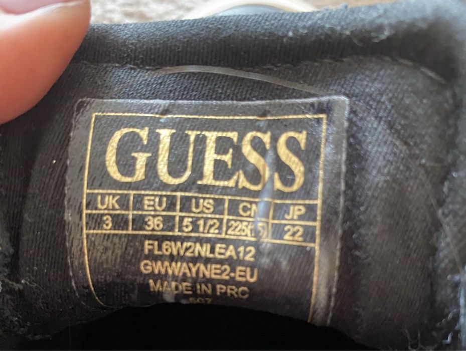 Черни обувки guess