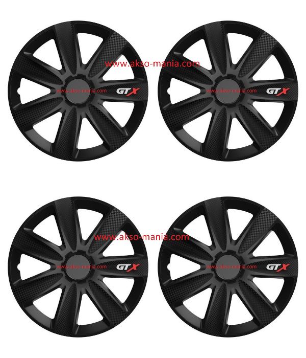 Тасове за джанти 14"15"16" Versaco Carbon GTX - Black