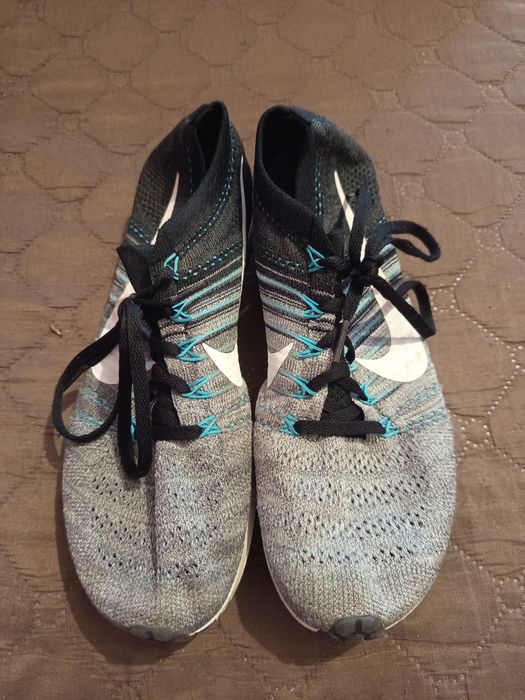 Маратонки Nike Flyknit Streak Le Black WhiteDark GreyBlue Lagoon