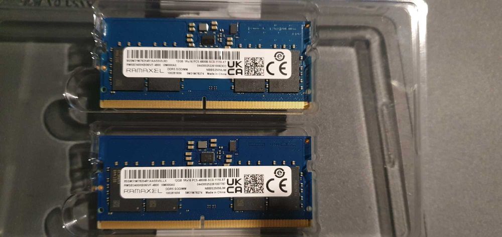 Memorie ram  Ramexel DDR4 4800 mhz 24 gb 12×12 dual chanel