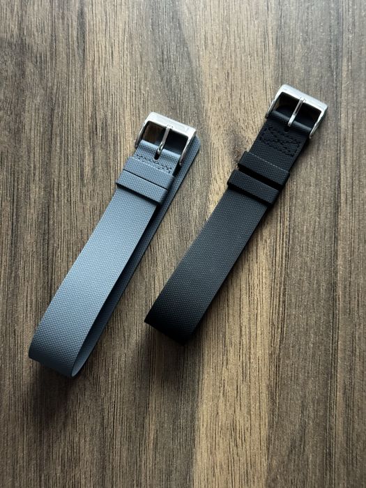 Curea ceas FKM 20mm NATO single pass