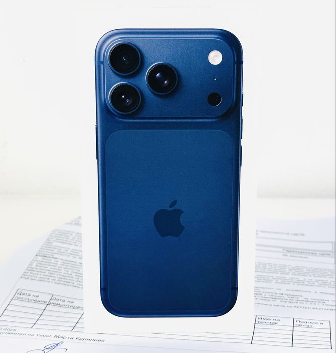 НАЛИЧЕН! Apple iPhone 17 Pro 256GB Deep Blue 3г. Гаранция!