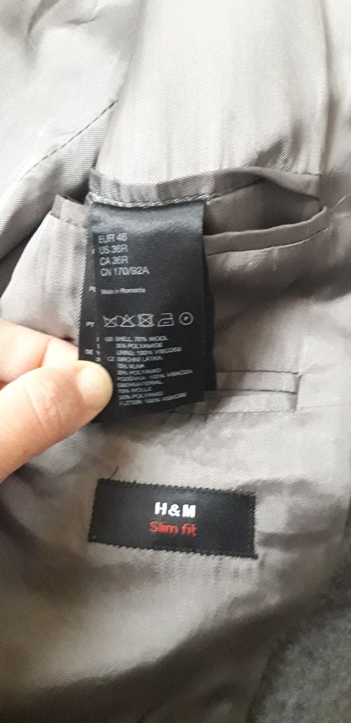 Сиво сако H&M