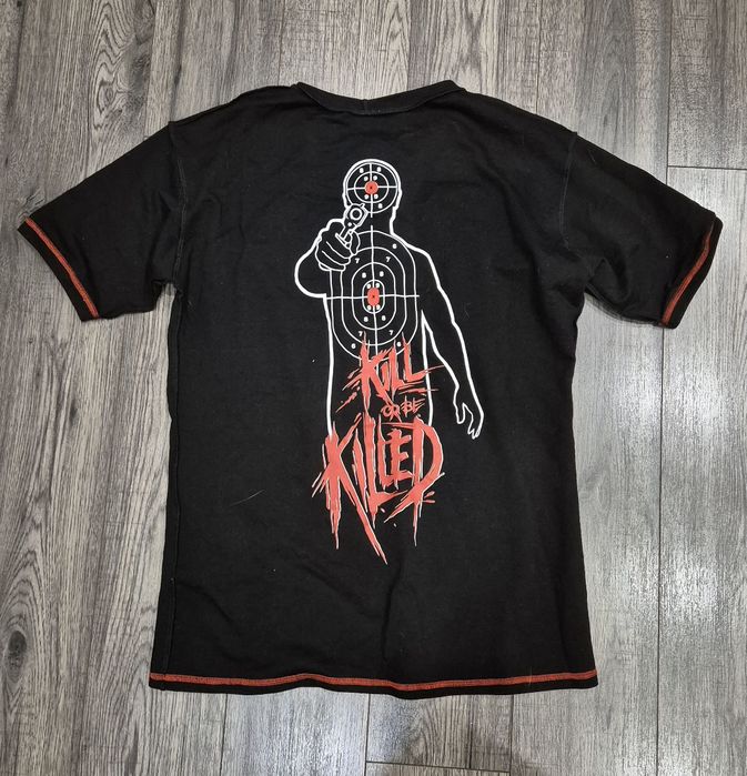 Criminal Squad Черна Тениска S - Kill Or Be Killed
