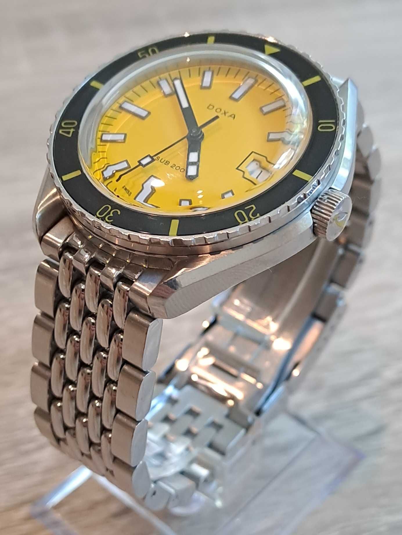 Doxa Sub 200 Divingstar Yellow Dial