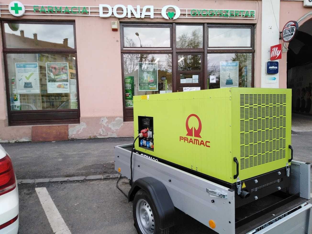 Generatoare de inchiriat curent  1-110KW Inchiriere generator Fagaras