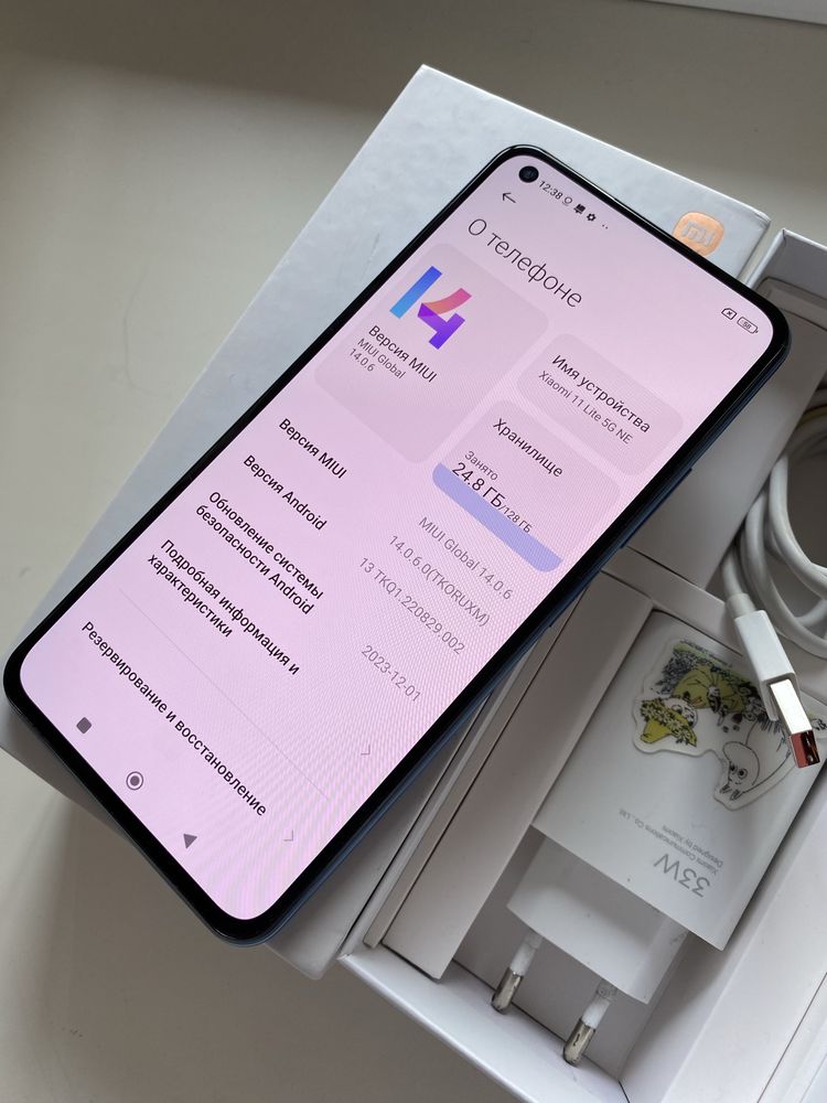 Xiaomi Mi 11 lite 5G ne 128/11gb Как новая