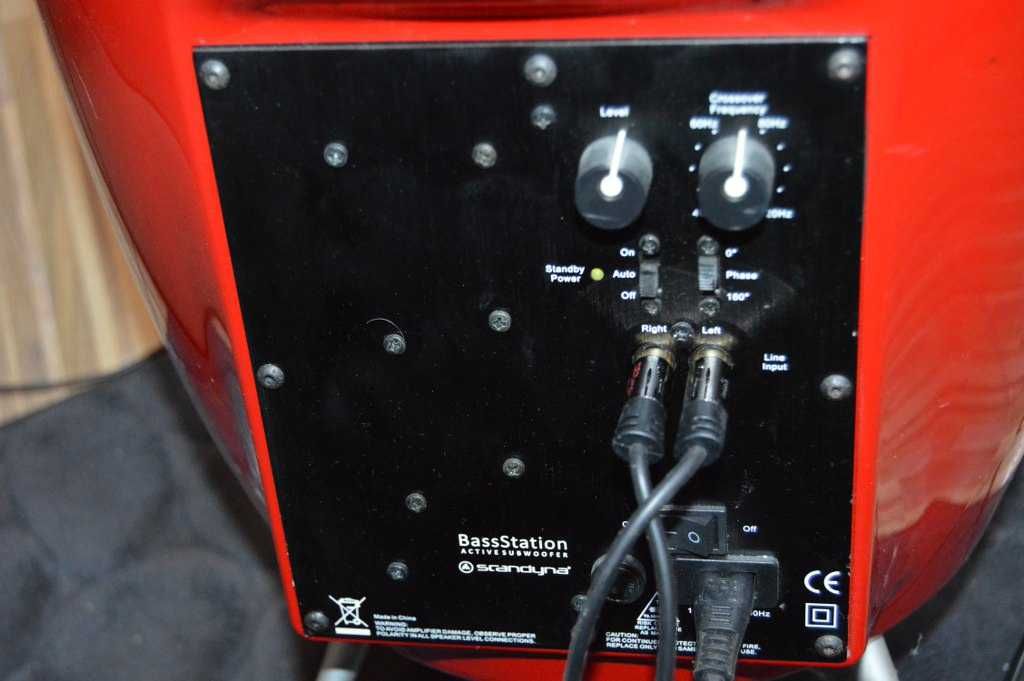 Scandyna SmallPod Airplay Boxe active + Bass Station sub activ