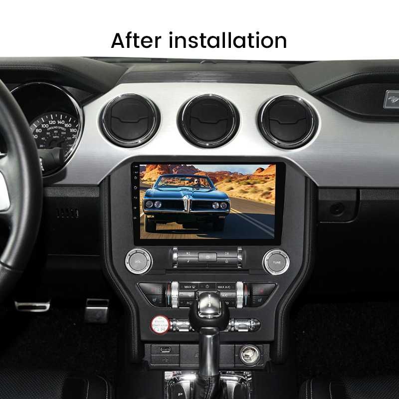 Navigatie Ford Mustang 2014-2021,Clima ,9 INCH 2GB RAM,DSP,Android 12