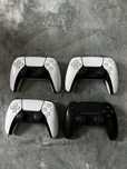 Controler ps 5 alb,negru