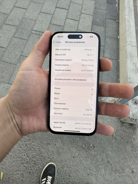 Iphone 15 Pro 256 gb Dual sim
