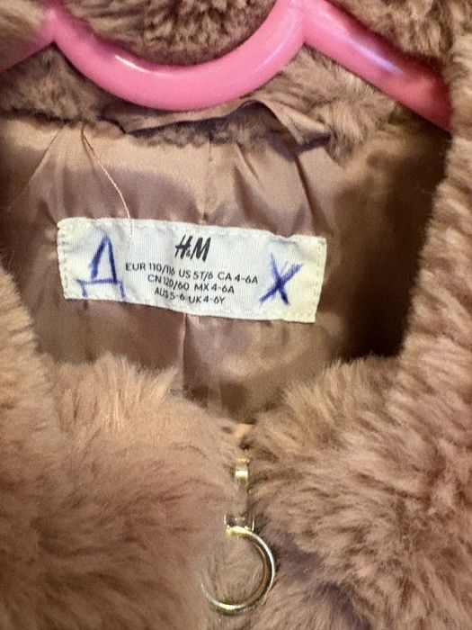 Зимно палто 4-6г H&M