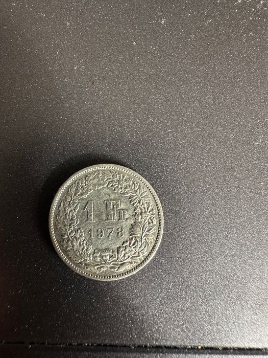Монета от 1 Франк 1978 г.