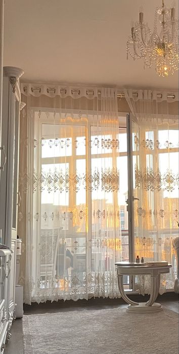 Тюль на люверсах