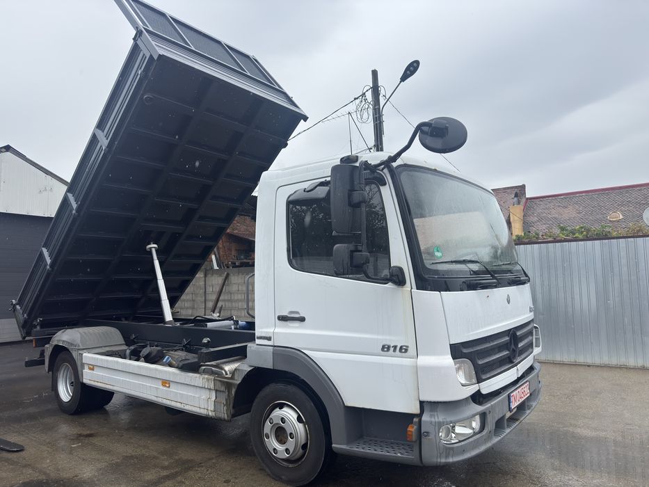 Mercedes Atego 816 basculabil 3 parti 7,5t RAR efectuat