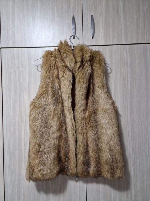 Vesta de blana maro (imitatie)