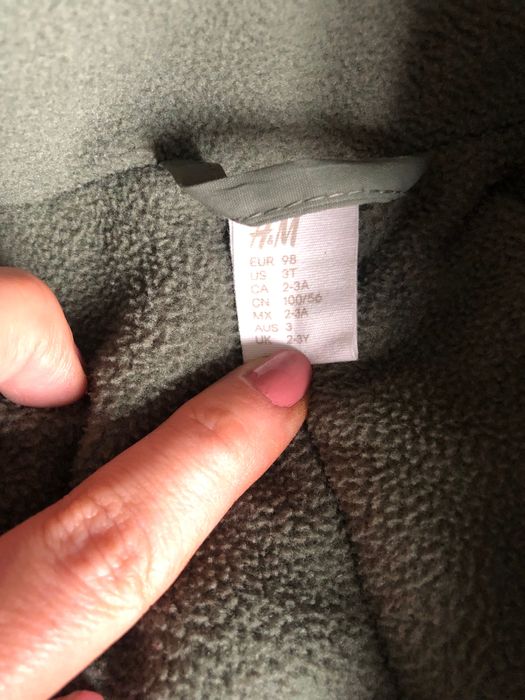 Salopeta H&M hidrofug mărimea 98