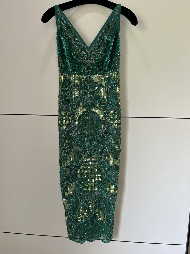 Официална рокля с пайети на Asos Edition
