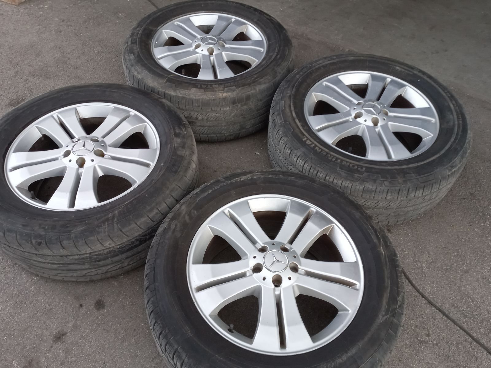 5х112/19 с гуми Mercedes GL ML GLE 5x112/19 Мерцедес X164 W164