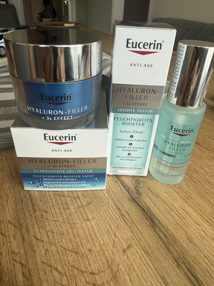 Крем euserin hyaluron filler and anti age