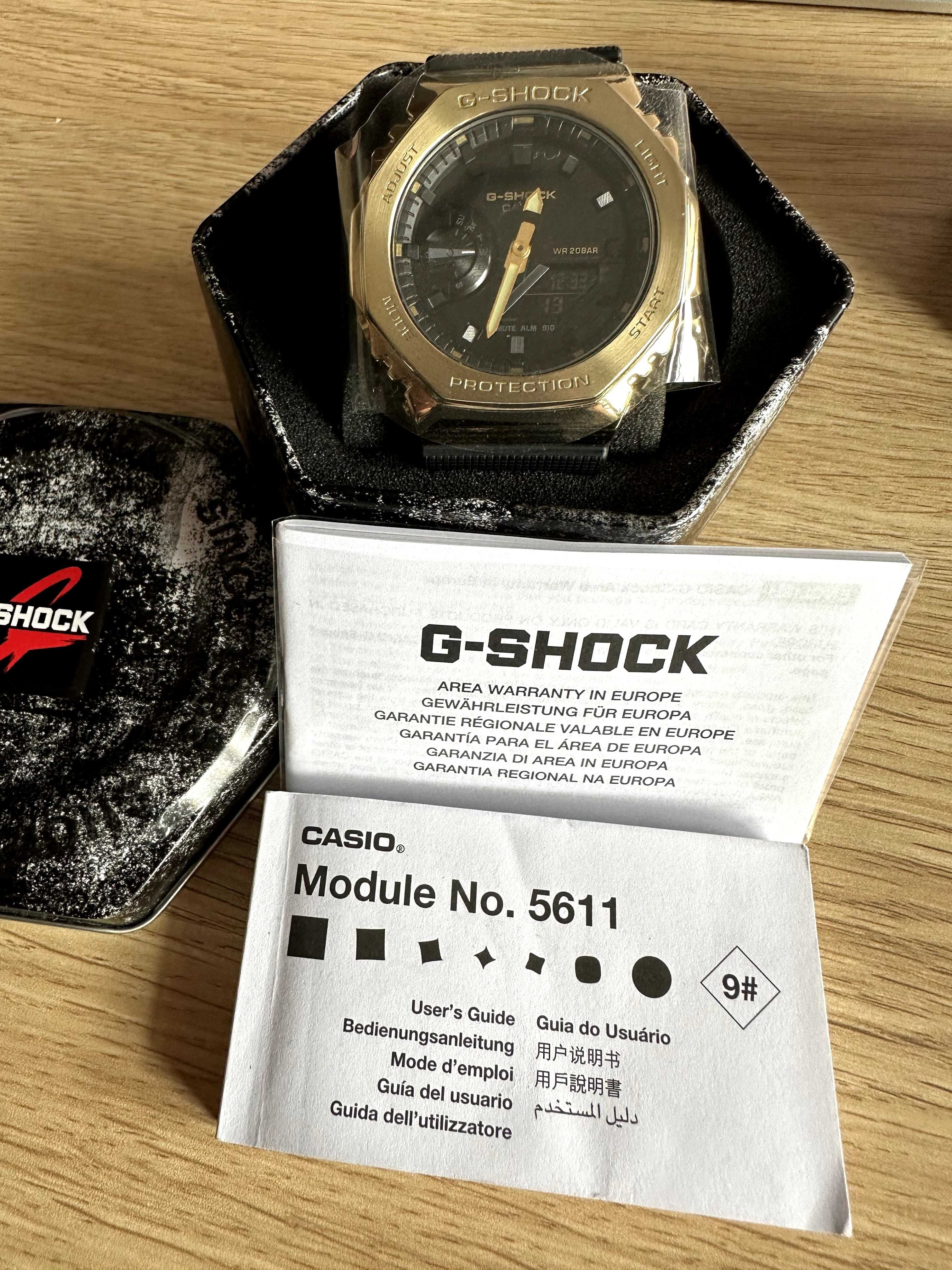Часовник Casio G-Shock GM-2100G-1A9