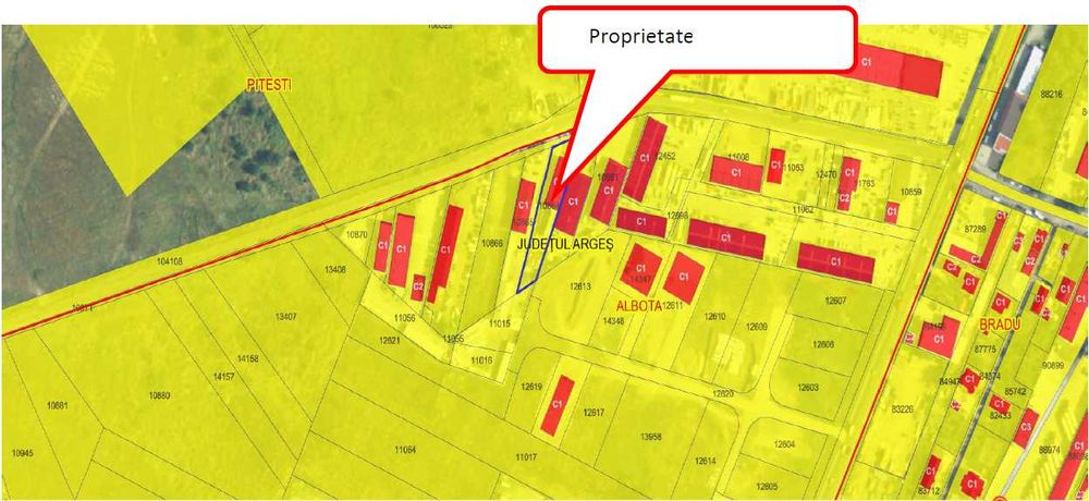 De închiriat–Teren și Hală industrială P+E în zonă industrială