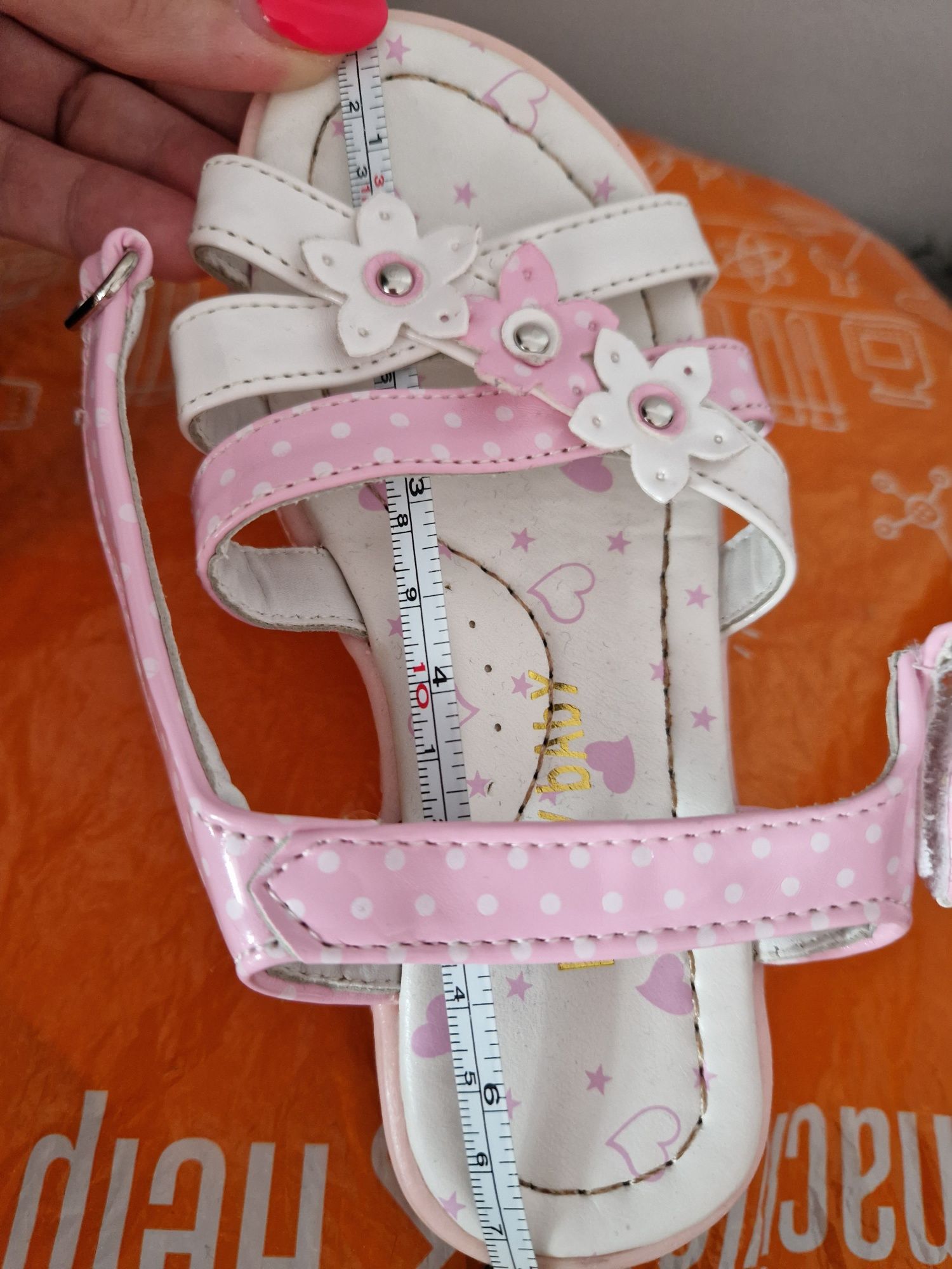 Sandale noi de lac fetita marimea 27 copii haine incaltaminte 18 cm