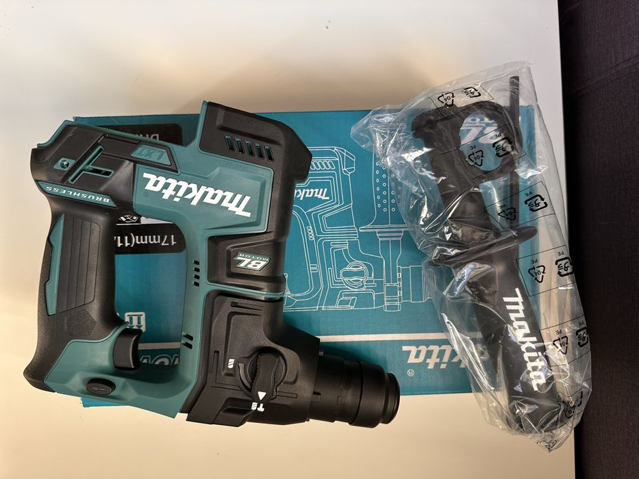 Акумулаторен перфоратор Makita DHR171Z, SDS-plus, 18 V, 1.2 J