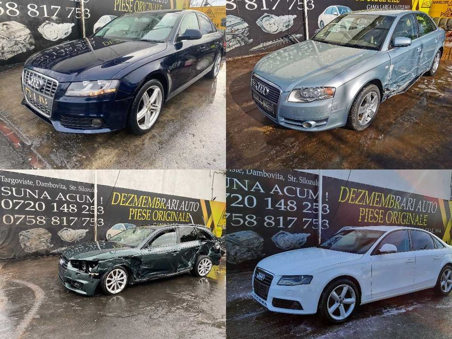 Dezmembreaz audi A4 b7/audi a4 b8/audi s4 b9/audi a4 break/